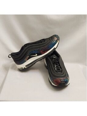 Nike Air Max 97 SE Rainbow Snake Print Sneakers (w size 9.5)